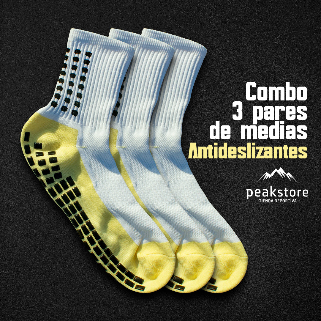 3 Pares de Medias Antideslizantes